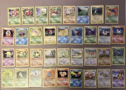 Pokemon Base Set WOTC Vintage Card Lot (Mint/NM/LP) - 71 Total (No Duplicates) - Image 2