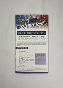 Dice Masters Justice League DC Comics Cards & Dice C/UC/R 2015 - Image 3