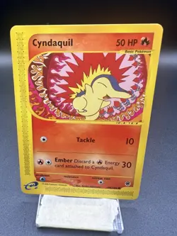Pokemon Card - Cyndaquil Expedition 105/165 Non-Holo - Image 1
