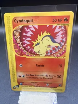 Pokemon Card - Cyndaquil Expedition 105/165 Non-Holo - Image 3