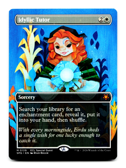 Idyllic Tutor (Borderless) - [Special Guests] Magic - MTG SPG 0129 NM - Image 3