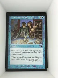 MTG Accumulated Knowledge (Nemesis/Blue/C) - BGM - Image 1