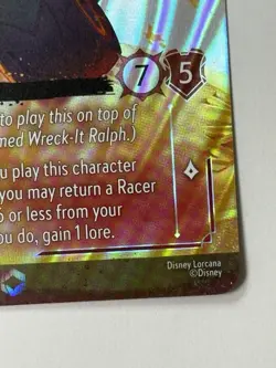 Lorcana Wreck-It Ralph Big Lug Enchanted 206/204 Reign of Jafar - Image 3