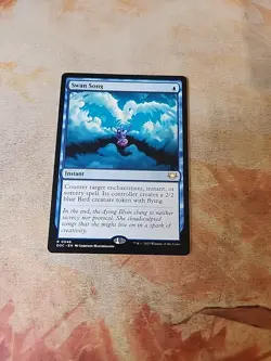 Swan Song Commander Edge Of Eternities MTG NM - Image 1