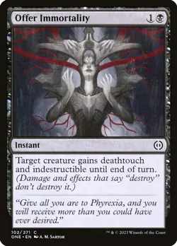 Offer Immortality - Phyrexia: All Will Be One - MTG near mint - Image 1