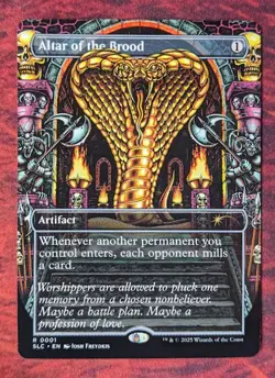Altar of the Brood | Near Mint | Encyclopedia SLC Secret Lair Magic MTG - Image 1