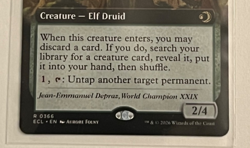 MTG Formidable Speaker - Extended Art - Lorwyn Eclipsed #366 - Image 3