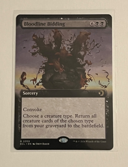 MTG Bloodline Bidding - Extended Art - Lorwyn Eclipsed #359 - Image 1