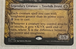 MTG Doran Besieged by Time - Showcase - Lorwyn Eclipsed #334 - Image 3