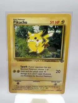 Pokemon Pikachu 60/64 Jungle Regular Vintage - Image 2