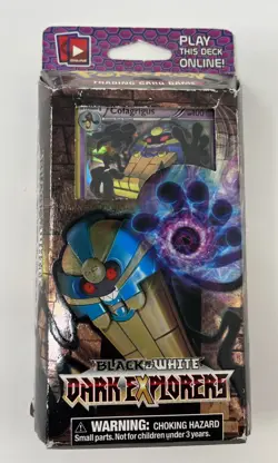 Pokemon Dark Explorers Raiders (Cofagrigus) B&W Theme Deck - Factory Sealed - Image 1