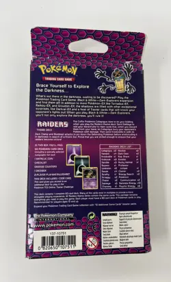 Pokemon Dark Explorers Raiders (Cofagrigus) B&W Theme Deck - Factory Sealed - Image 3