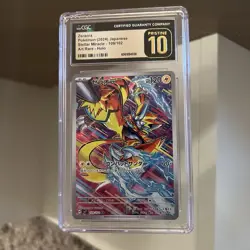 CGC 10 PRISTINE Japanese Pokemon 2024 Zeraora 109/102 Scarlet&Violet SV7 - Image 1