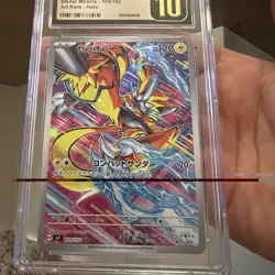 CGC 10 PRISTINE Japanese Pokemon 2024 Zeraora 109/102 Scarlet&Violet SV7 - Image 5