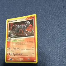 Pokemon TCG-Houndoom-Unseen Forces-7/115-70HP-Regular-Rare-Nintendo-English-2005 - Image 1