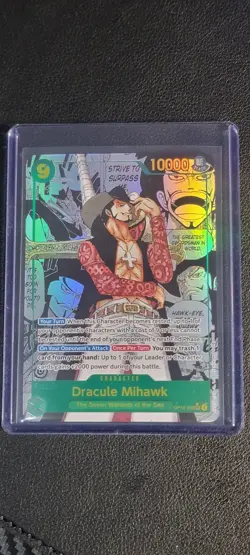 Dracule Mihawk OP14-119 SEC * Manga One Piece The Azure Sea's Seven - Image 3