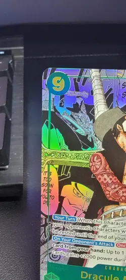 Dracule Mihawk OP14-119 SEC * Manga One Piece The Azure Sea's Seven - Image 5