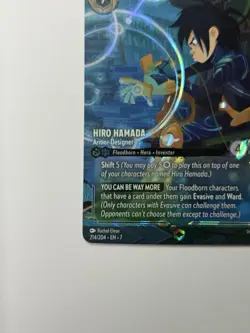 Disney Lorcana Hiro Hamada Armor Designer Enchanted Archazia's Island - Image 2