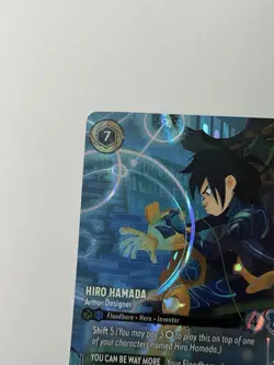 Disney Lorcana Hiro Hamada Armor Designer Enchanted Archazia's Island - Image 4