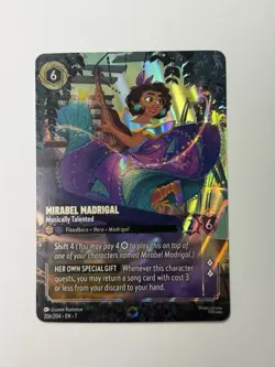 Disney Lorcana Archazia's Island Mirabel Madrigal Enchanted 206/204 Ships Fast - Image 1