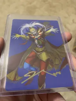 MTG Final Fantasy Kefka, Court Mage Art Series Gold Stamped Signature Card 46/53 - Image 1