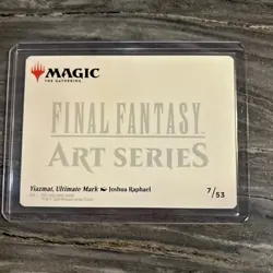 MTG Final Fantasy - Yiazmat, Ultimate Mark Art Series Gold-Stamp Card 7/53 - Image 2