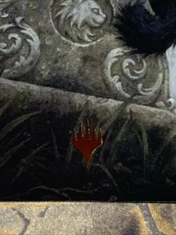 MTG TCG Nine-Lives Familiar 2 Art Card 36/54 Gold-Stamped Planeswalker Symbol - Image 2