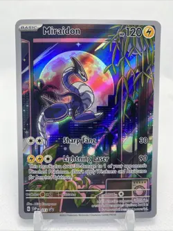 Miraidon SVP 013 Illustration Rare Scarlet & Violet Promo Pokemon Card - Image 1