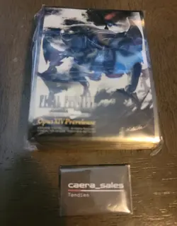 Final Fantasy Trading Card Game Sleeves Opus XiV (14) Prerelease Omega - Image 1