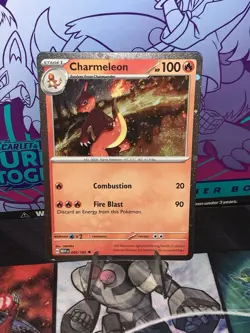 Charmeleon - (Cosmos Holo) 005/165 Sv: Scarlet & Violet Promo Cards Holo - Image 1