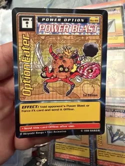 Digimon OptionEater 1st Edition Bo-49 1999 Bandai Card - Image 1