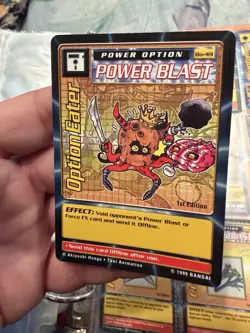 Digimon OptionEater 1st Edition Bo-49 1999 Bandai Card - Image 2