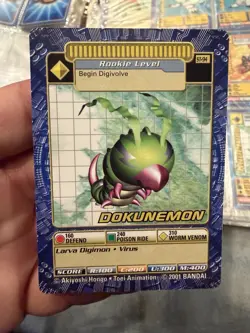 St-94 Dokunemon Digimon Card TCG Rare Digi-Battle Bandai - Image 2