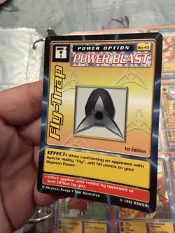 Fly Trap BO-43 1st Edition Vintage Series 1 Booster Bandai Digimon Card - Image 3