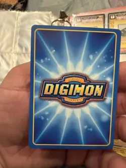 VTG Digimon Even Steven Bo-51 Power Blast Option Trading Card Game 1st Edition - Image 4