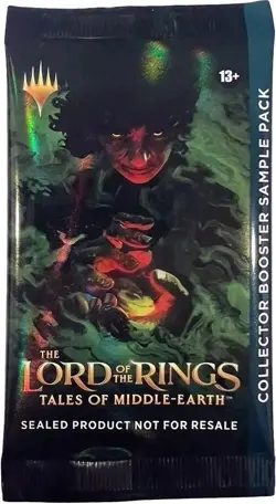 1x Lord Of The Rings Tales Of Middle Earth Collector Booster Sample Pack MTG - Image 1