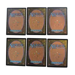 Lot of 6 MTG Magic the Gathering Rare Land Regular Cards NM - Image 2
