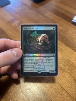 Badgermole Cub Avatar: The Last Airbender Foil MTG NM - Image 1
