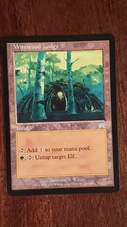 Wirewood Lodge Onslaught EX/LP 329/350 MTG Magic the Gathering Land Uncommon - Image 3