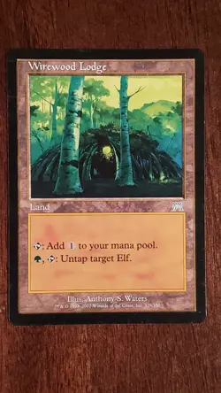 Wirewood Lodge Onslaught EX/LP 329/350 MTG Magic the Gathering Land Uncommon - Image 5