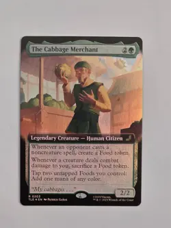 The Cabbage Merchant R203 Ext Foil - Avatar: TLE MTG NM Never Played - Image 1