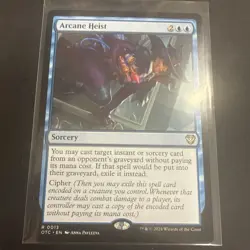 Arcane Heist MTG Outlaws of Thunder Junction M/NM X1 - Image 1