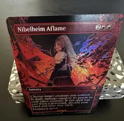 MTG Final Fantasy NIBELHEIM AFLAME Foil #339 (Borderless) Magic: The Gathering - Image 1
