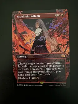 MTG Final Fantasy NIBELHEIM AFLAME Foil #339 (Borderless) Magic: The Gathering - Image 2