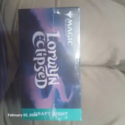 NR Magic the Gathering MTG Lorwyn Eclipse Factory Sealed Draft Night Box IN HAND - Image 4