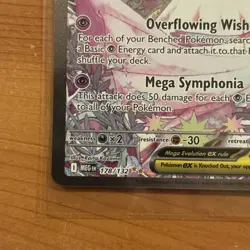2025 Pokemon Mega Evolutions Mega Gardevoir Secret Rare SIR Full Art #178 NM - Image 4