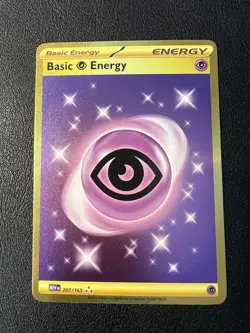 Basic Psychic Energy - 207/165 - Pokemon 151 Secret Rare Card NM - Image 1