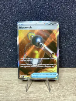 TRAINER- Blowtorch 117/094 ~ Mint/NM Phantasmal Flames 2025 Full Art Pokemon TCG - Image 1
