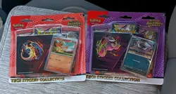 NEW Pokemon Ascended Heroes Tech Sticker Collection Charmander & Ghastly Sealed - Image 1