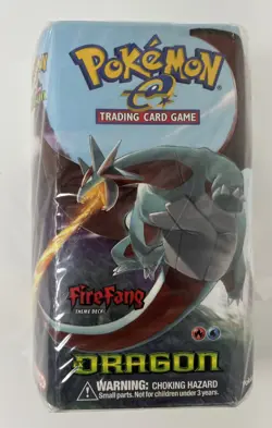 Pokemon EX Dragon Fire Fang Theme Deck - 2003 Rare Factory Sealed - Image 1
